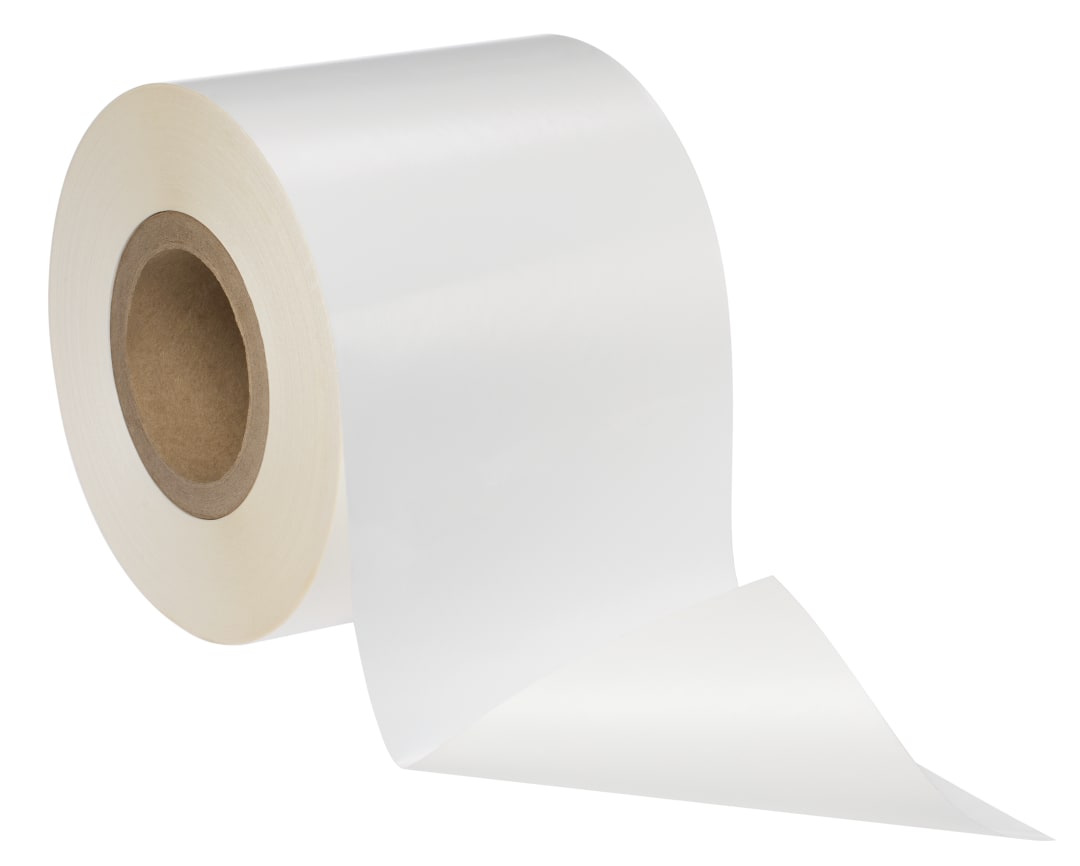 3M™ Performance Paper Label Material 7000, White Glossy, Config roll