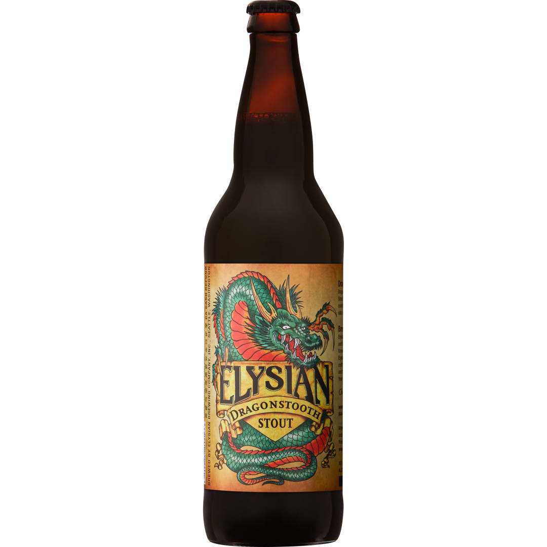 Elysian Brewing Dragonstooth Stout, 22 oz. Bottle, 8.1% ABV