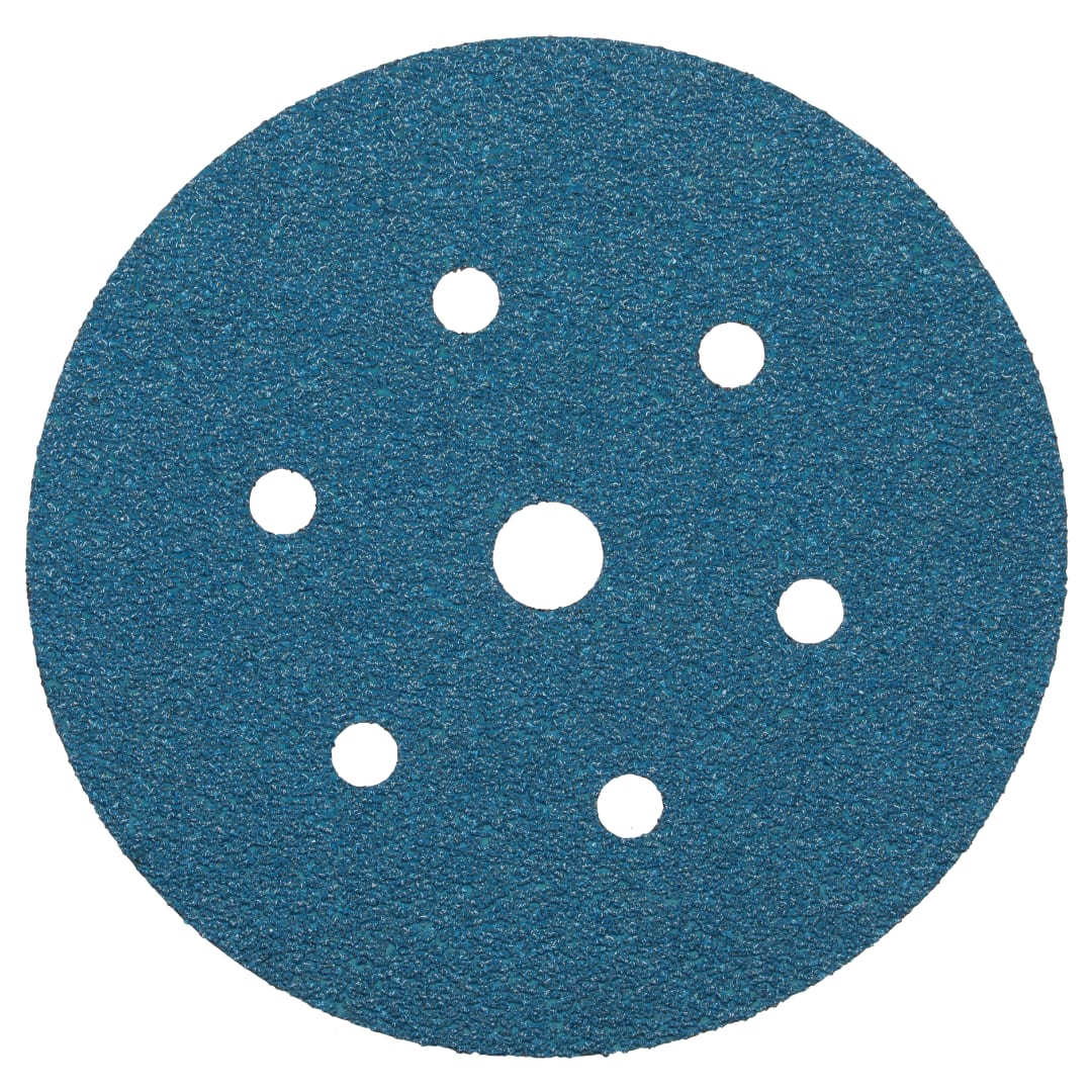 3M™ Hookit™ 521U Esnek Süngerli Disk Zımpara, 150 mm, Çok Delikli, 40E, 36520
