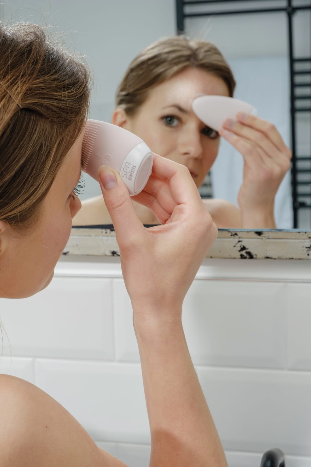 Silicon Vibrating Face Brush