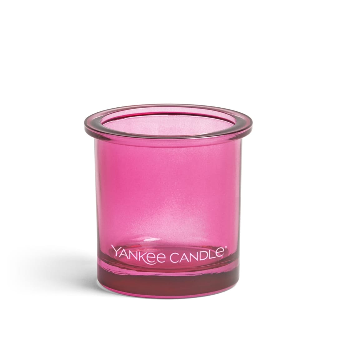 POP TEA LIGHT VOTIVE HOLDER PINK