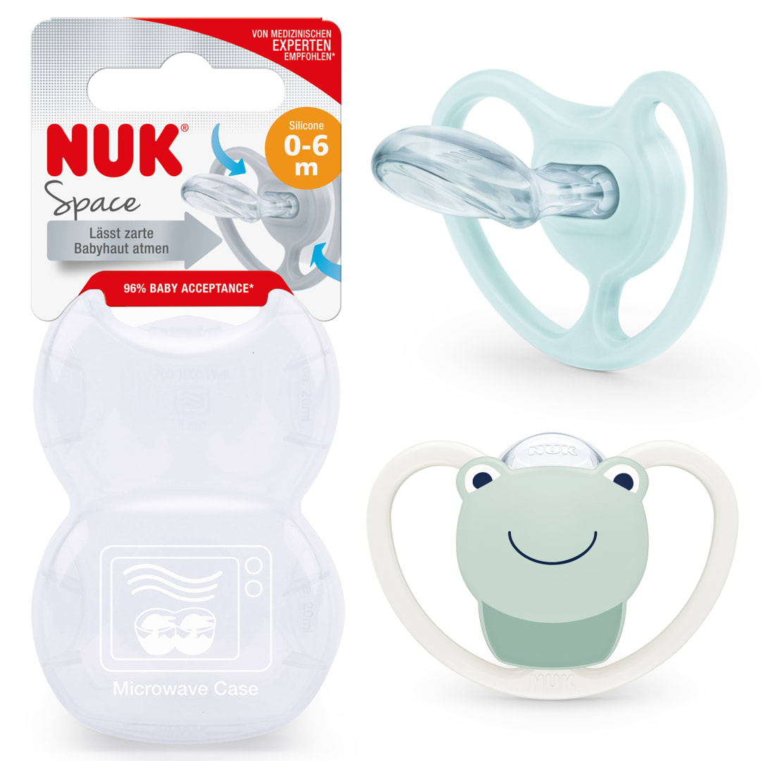 NUK PACIFIER SI1 FR/NL SPACE BOY 2/BOX