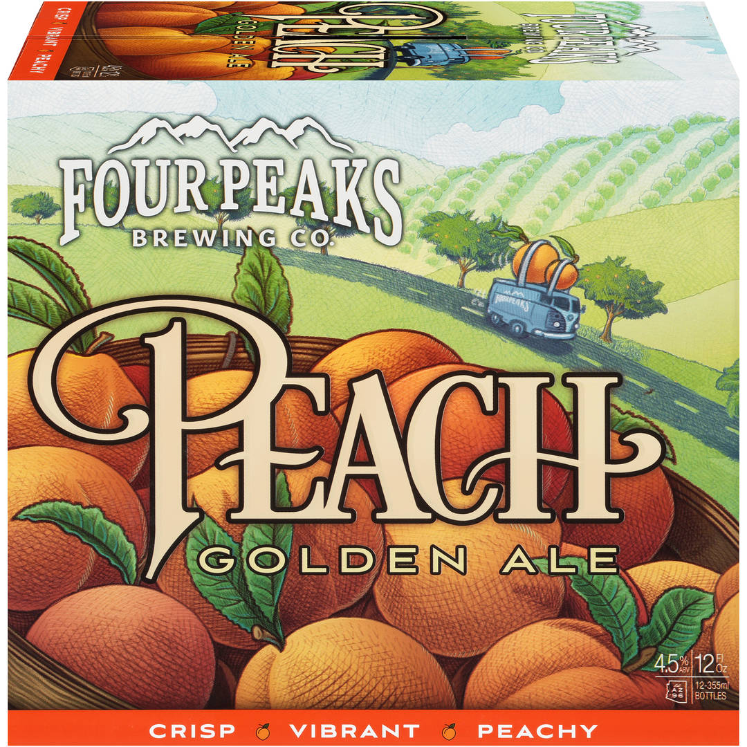 Peach Golden Ale Bottles