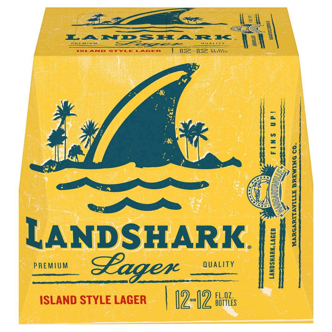 Landshark Island Style Lager Premium Beer 12 - 12 fl oz Bottles