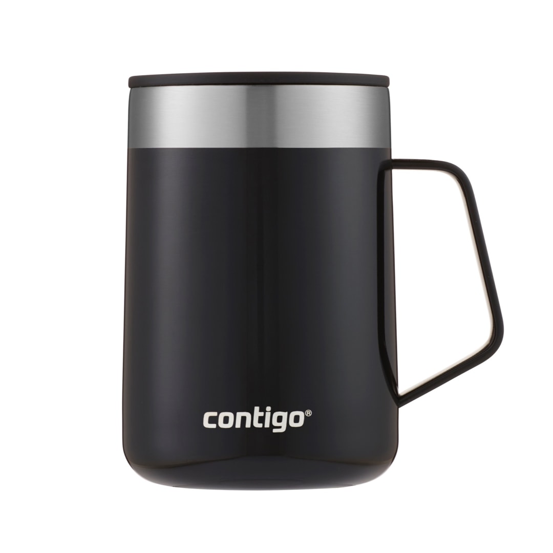 STREETERVILLE DESK MUG SS 14OZ LICORICE