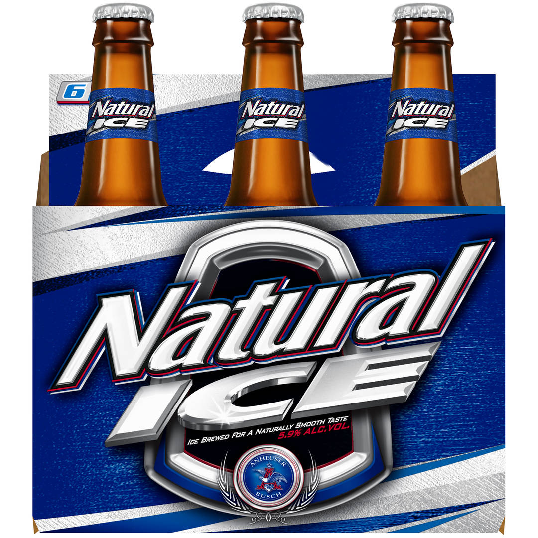 Natural Ice® Beer, 6 Pack 12 fl. oz. Bottles