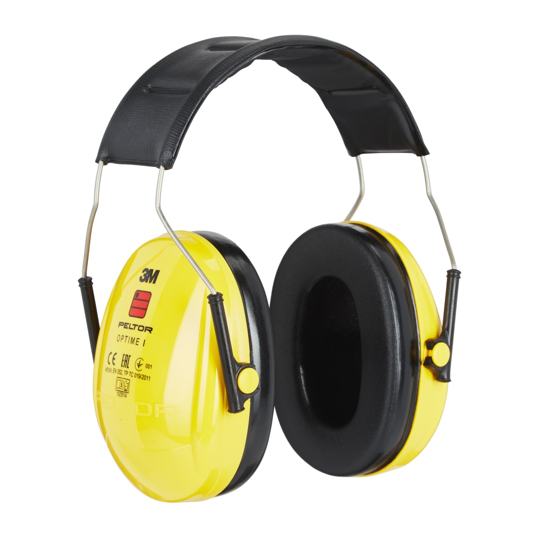3M™ PELTOR™ Optime™ I Manşonlu Kulaklıklar, Sarı, Kafa bantlı, H510A-401-GU