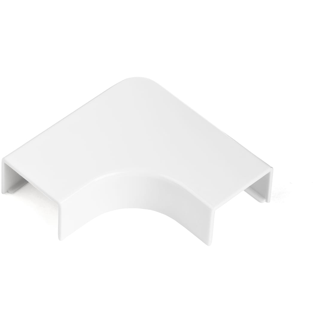 Wall Cable Raceway with Adhesive Tape - 19x11mm - Lateral El