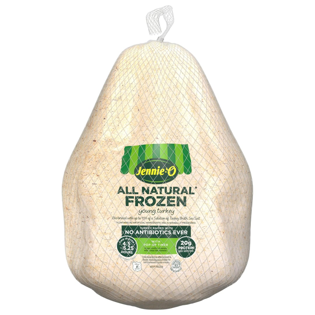 JENNIE-O No Antibiotics Ever Young Turkey 16-20 Frozen, Net, Timer, Weights