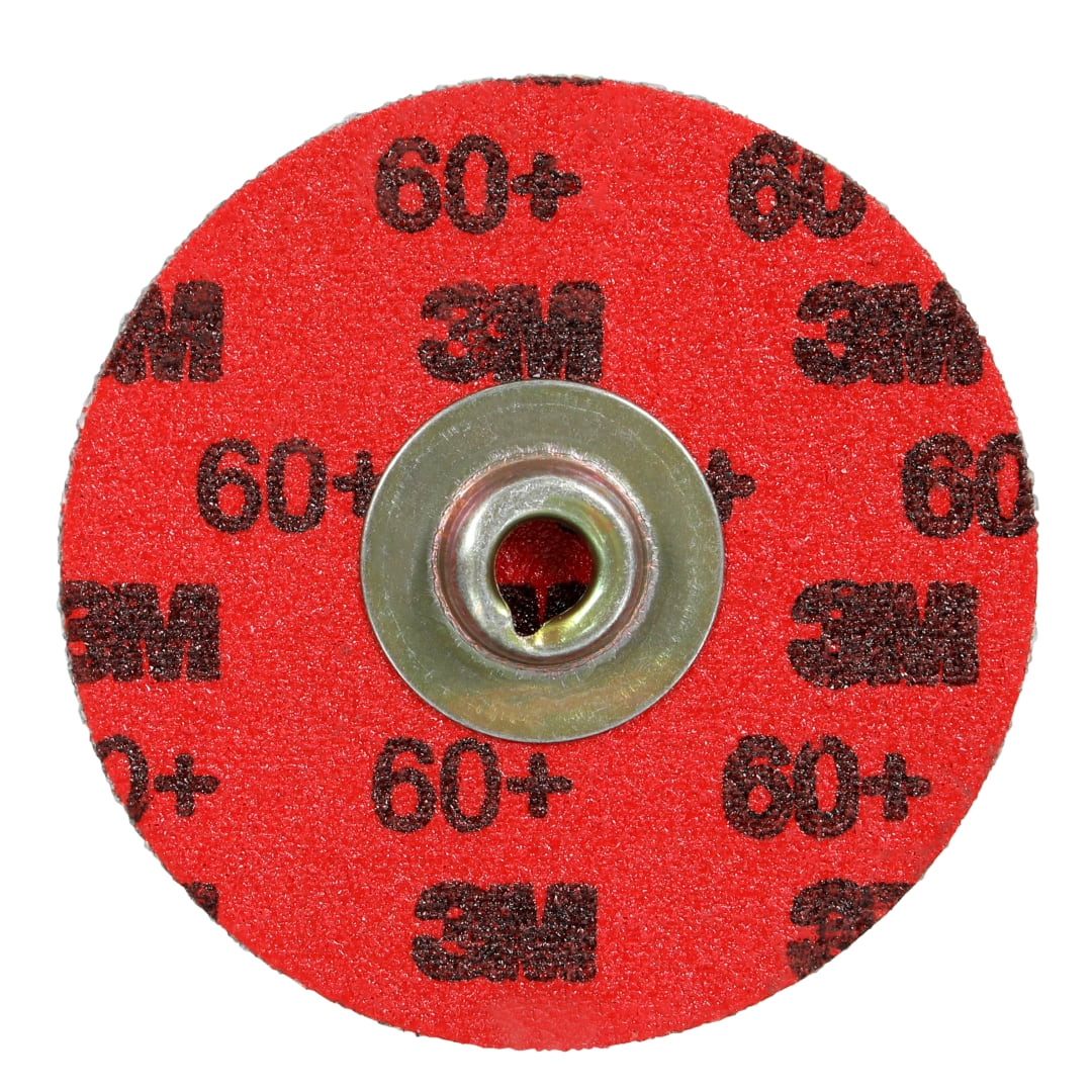3M™ Roloc™ Dayanıklı Kenar Diski 767F, 60+ YF ağırlıklı, TSM, Bordo, 50,8 mm, Kalıp RS200PM, 50/karton, 200 adet/kutu