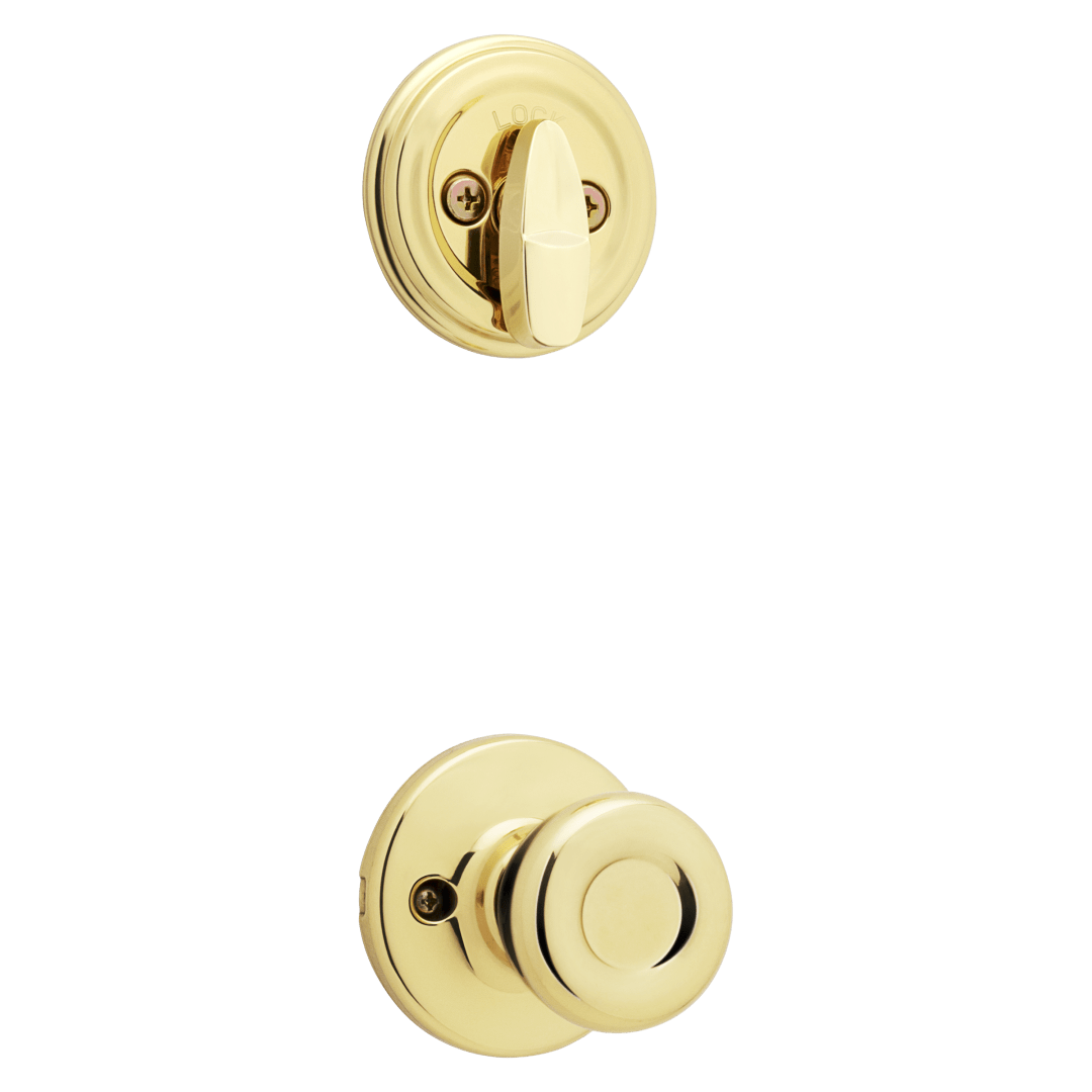 966 Single Cylinder Interior Pack w/ Tylo Knob for Signature Series Handlesets in Polished Brass