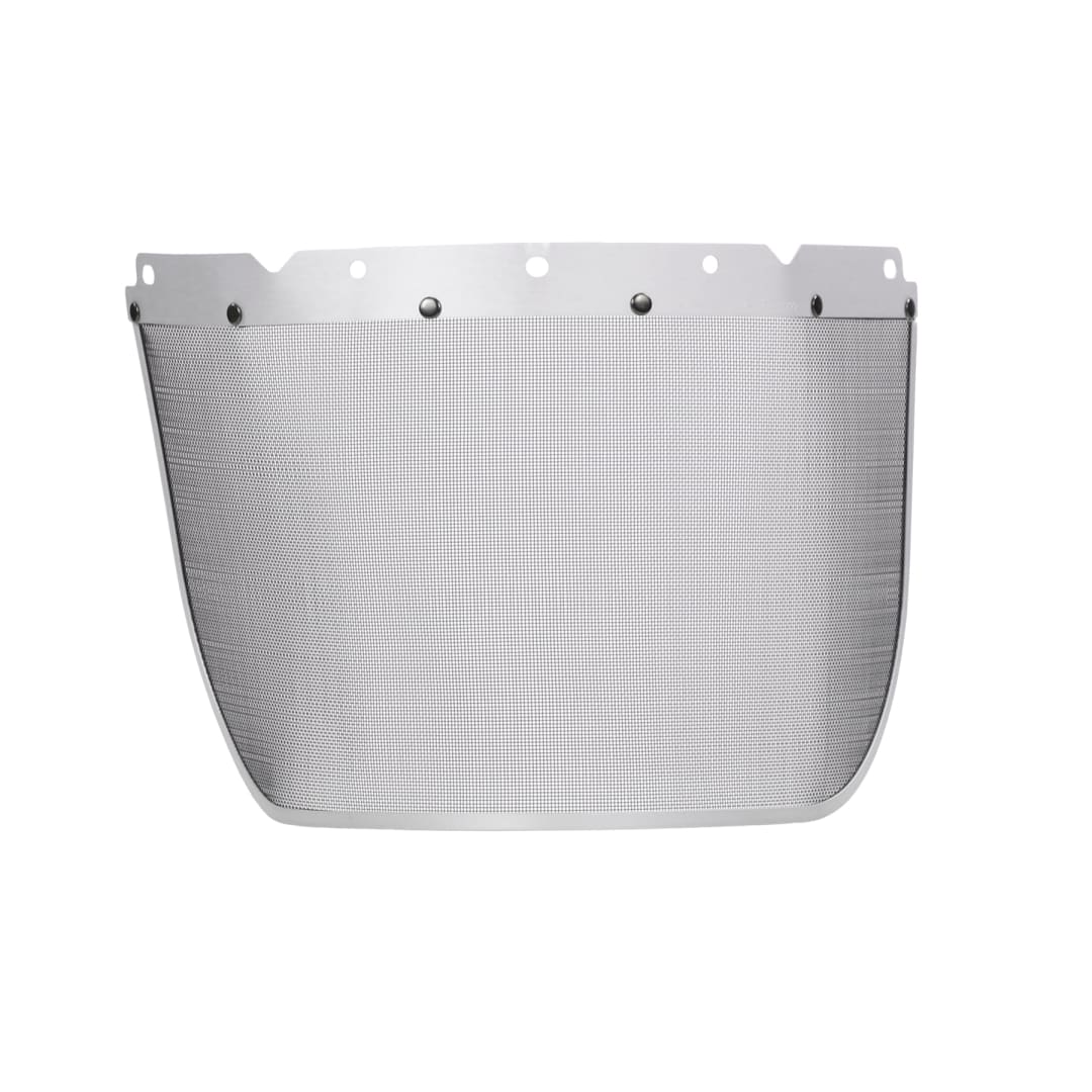 Visor,V-gd,Mesh,Alum,for Metal Frame