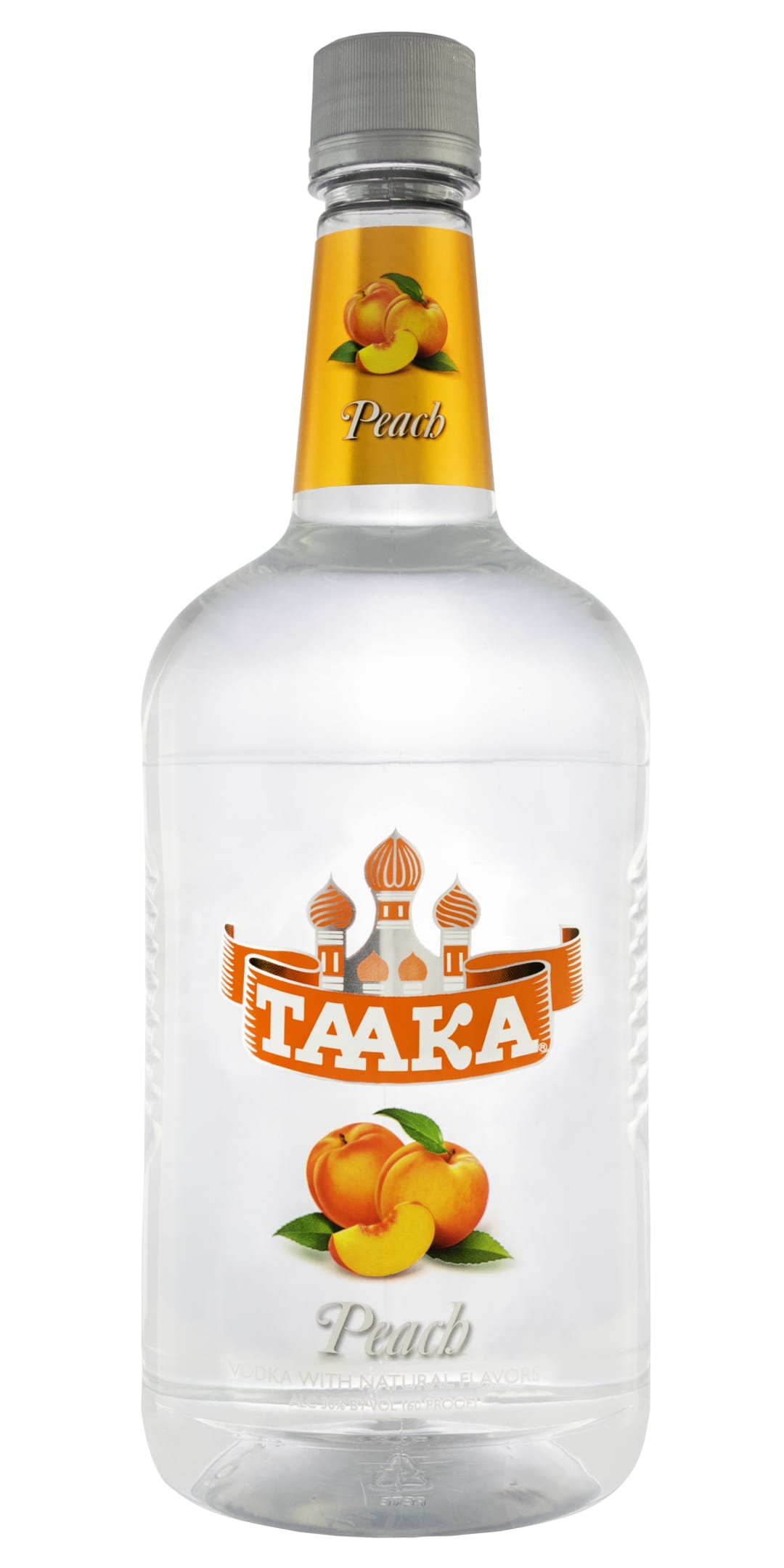Taaka Peach Vodka 1.75l 60 Proof
