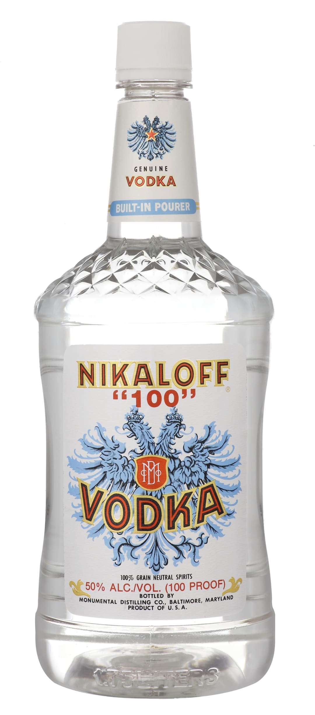 Rikaloff Vodka 100 1.75l 100 Proof