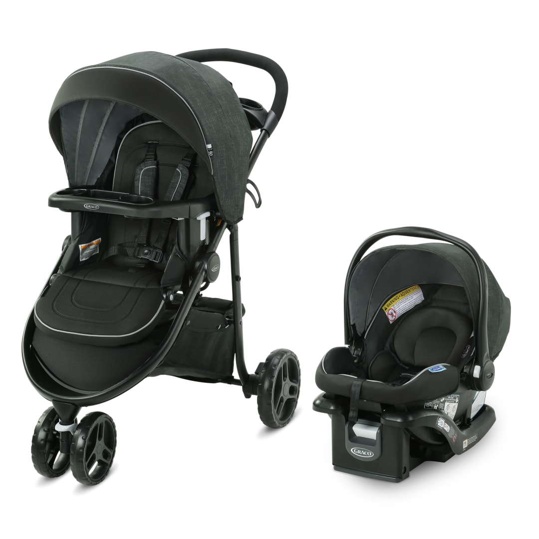 Graco® Modes™ 3 Lite DLX Travel System featuring SnugRide Lite LX Infant Car Seat, West Point
