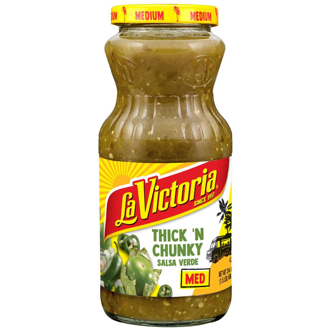 LA VICTORIA Thick 'N Chunky Salsa Verde Medium