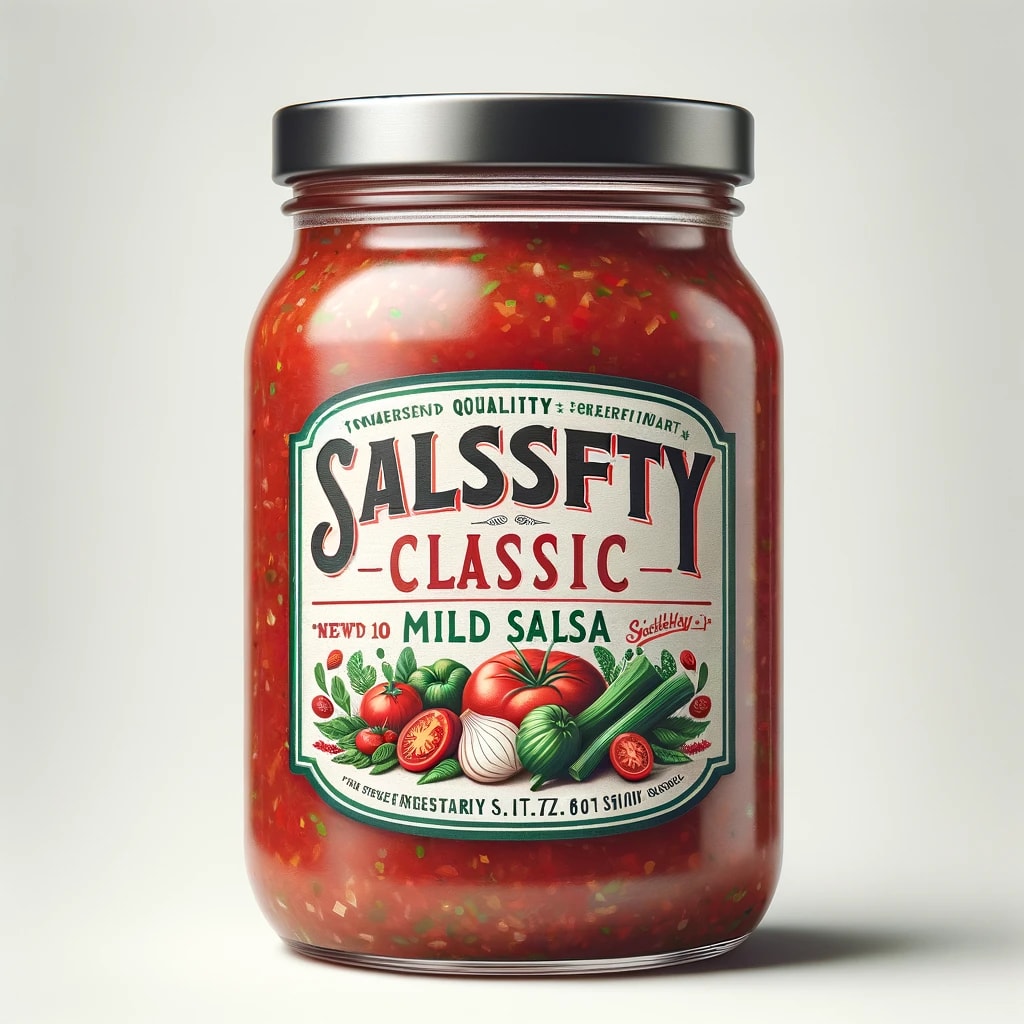 Salsify Classic Mild Salsa, 16 oz Jar