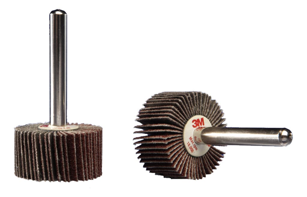 3M™ Lamellenbürste 339, 40 mm, 20 mm, 6 mm Schaft, P80