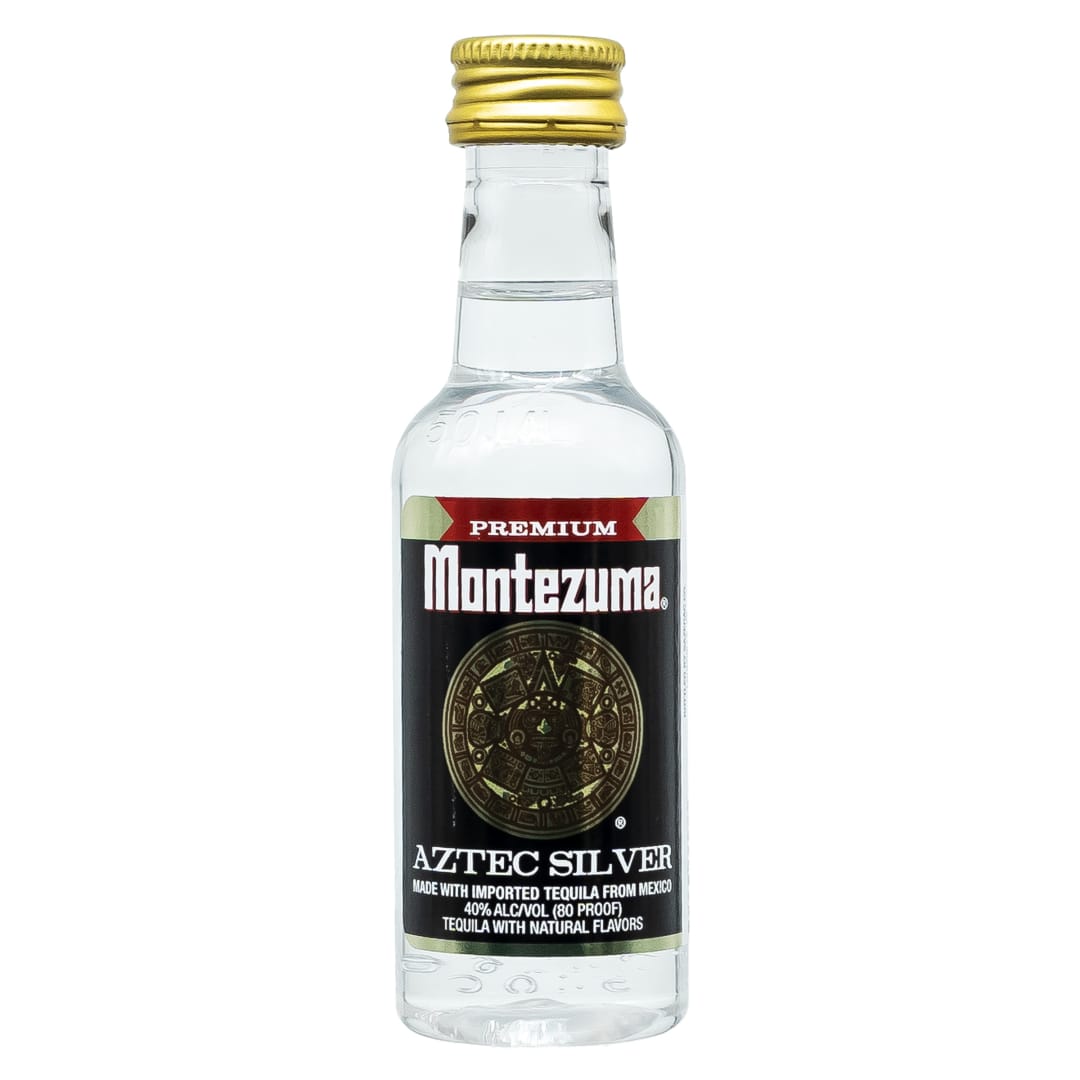 Montezuma White Tequila 50ml 80 Proof