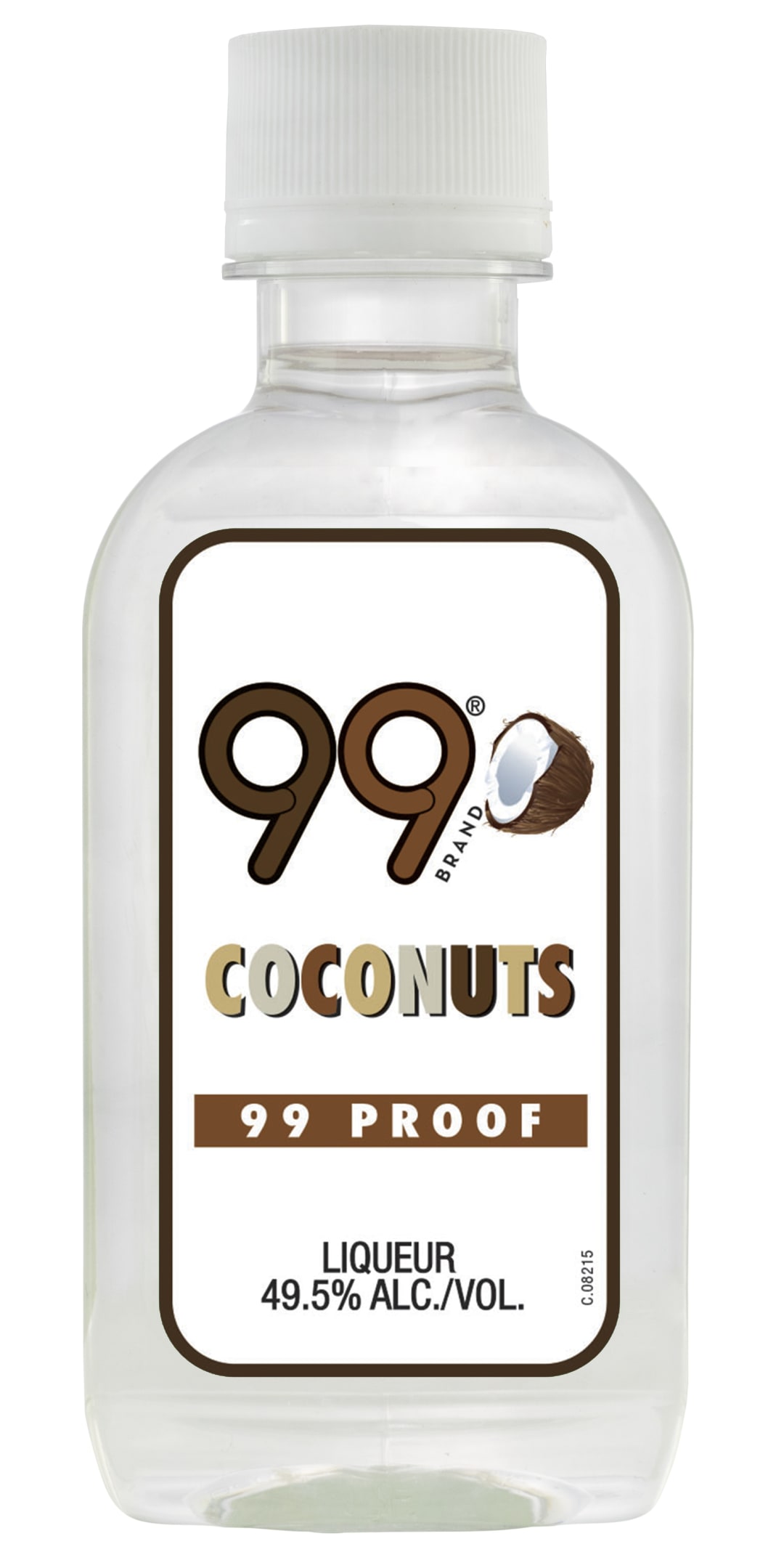 99 Schnapps Coconut Plastic 4/12PK 100ML