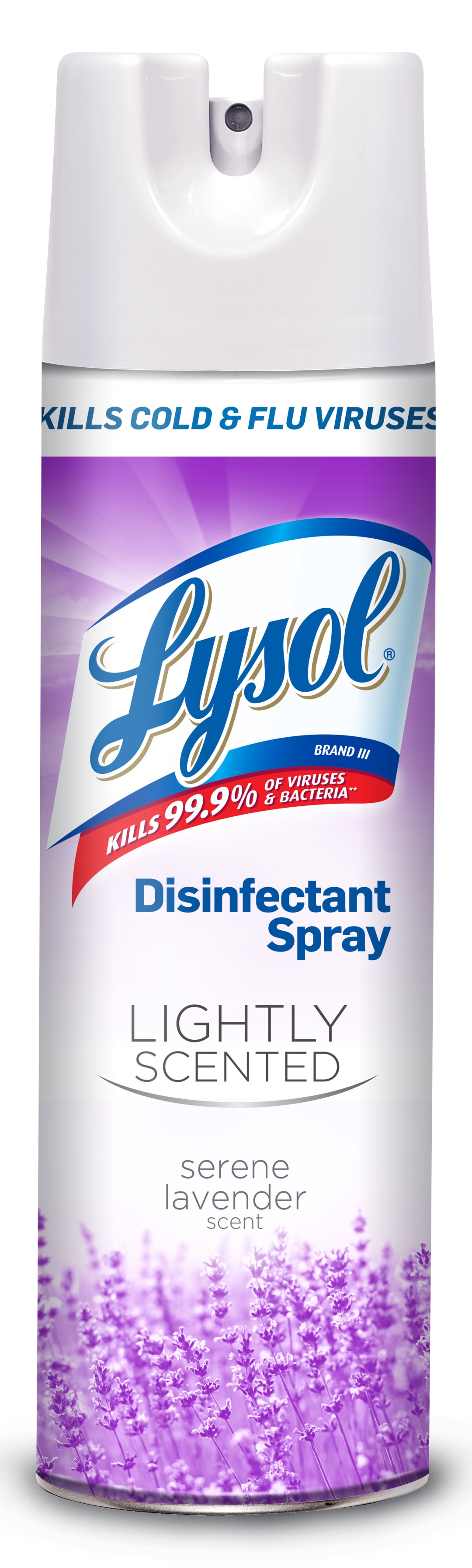 LYSOL® Disinfectant Spray - Lightly Scented Serene Lavender 6/19 oz.