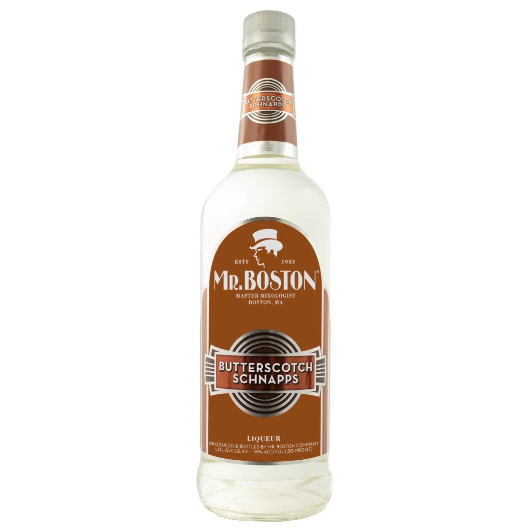 Mr. Boston Butterscotch Schnapps 750ml 30 Proof