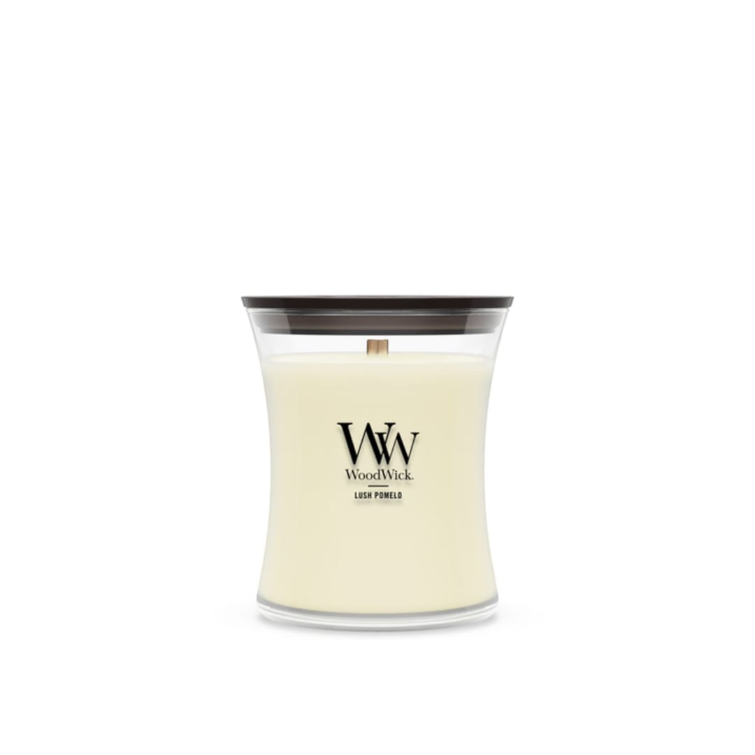 WoodWick Lush Pomelo Medium Hourglass Candle