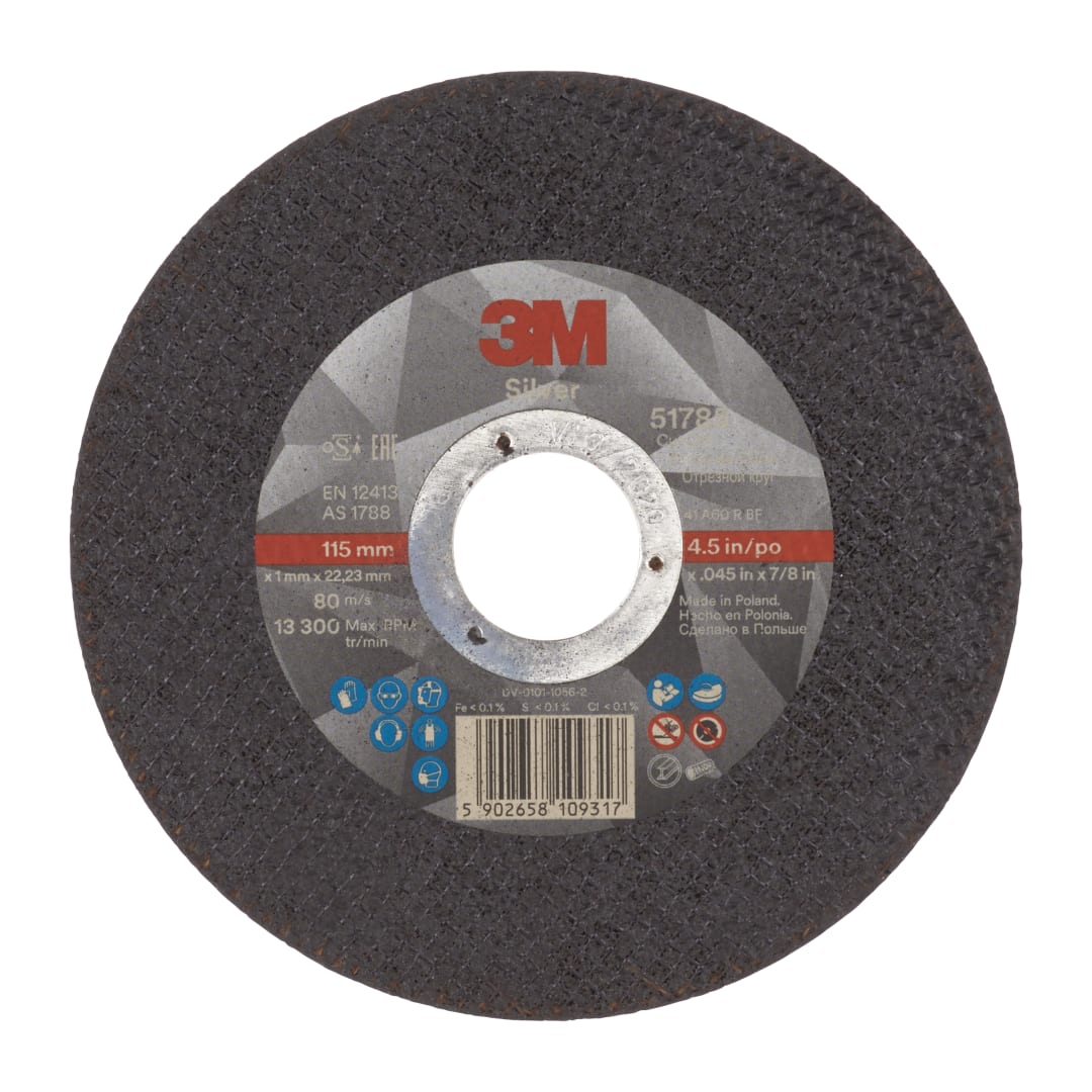 51785 SILVER COW T41 115x1x22.23 MM WL