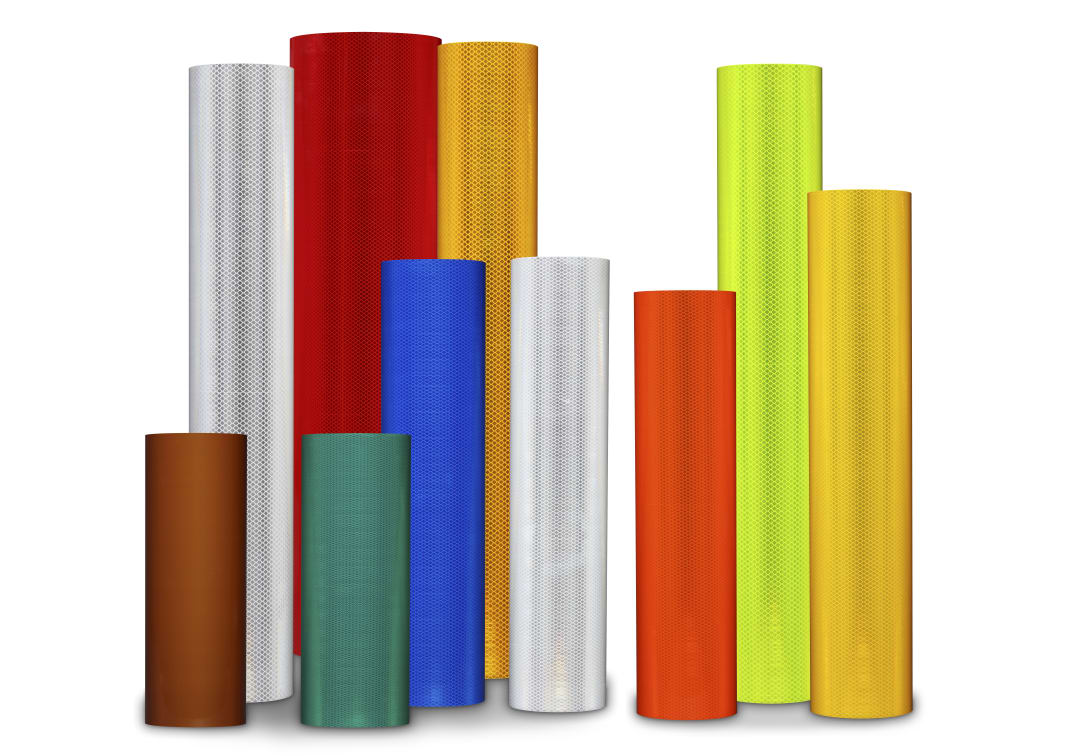 3M™ Diamond Grade ™ DG³ Prismatic Reflective Sheeting for Digital Printing 4091 UDS, Yellow, 1220 mm x 45,7 m, 1 Roll/Case