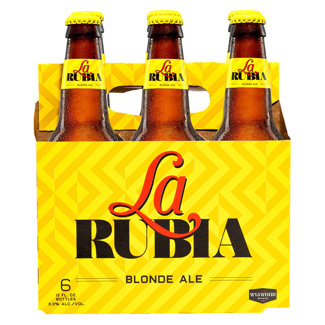 La Rubia Blonde Ale, 12oz. Bottle 6 pack