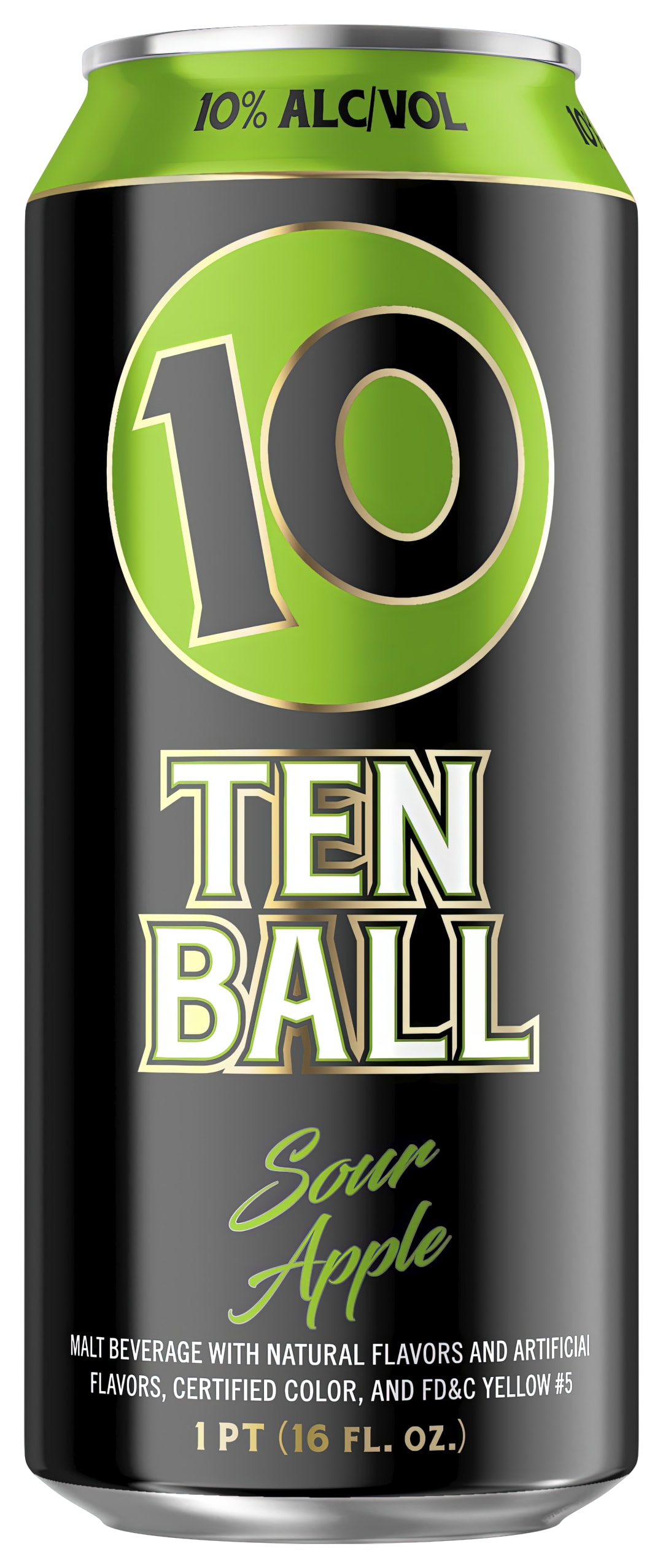 Ten Ball Sour Apple 16oz Can