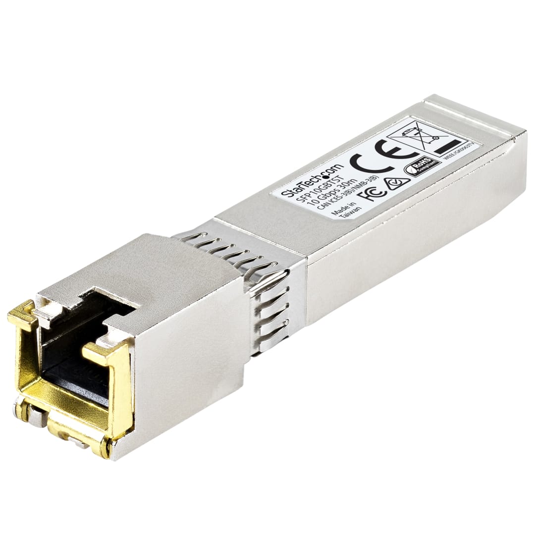 MSA Compliant 10GBase T SFP Transceiver Module