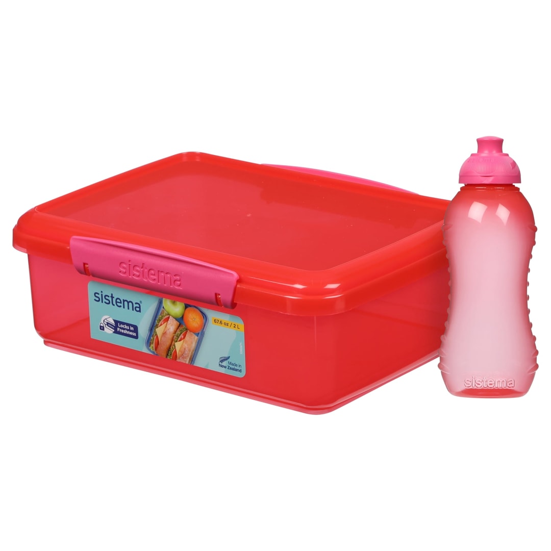2L RECT W/330ML BTL PNK UK/FR BTS26
