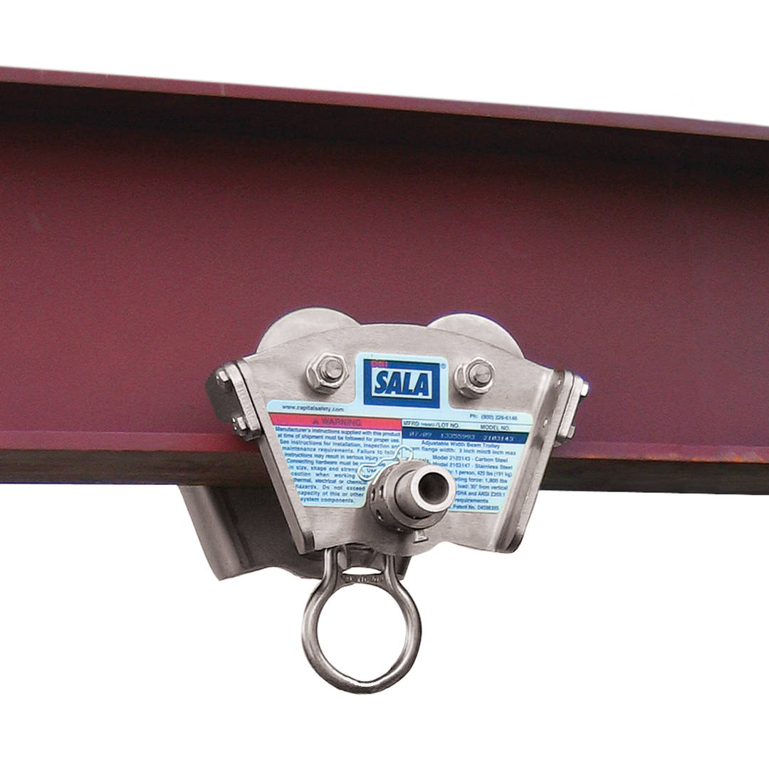 Trole para Viga Fixa 3M™ DBI-SALA®, em Aço Inox