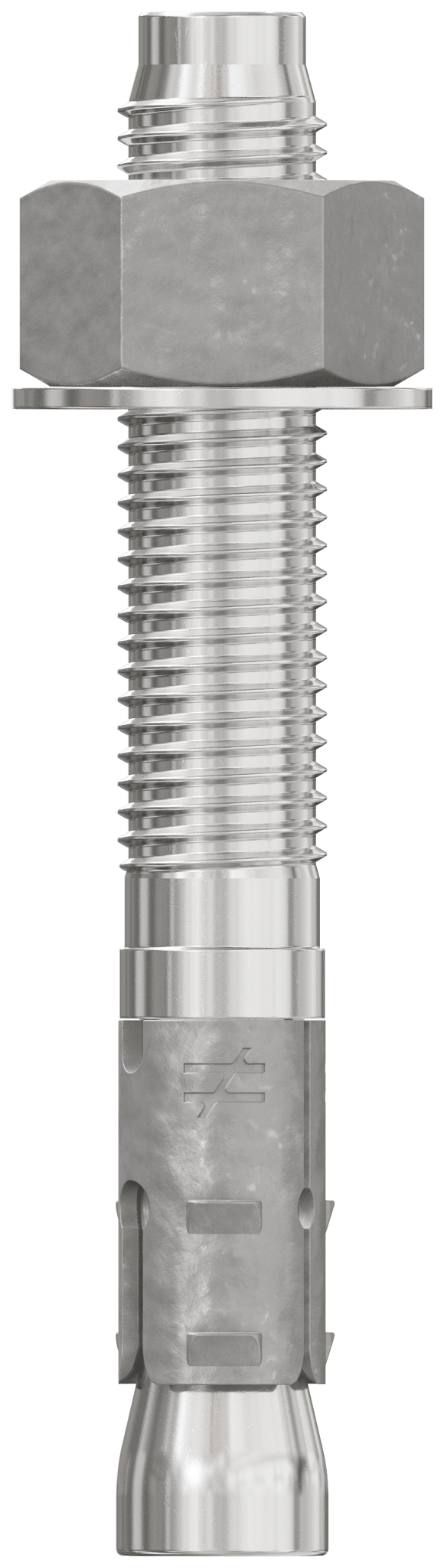 Simpson Strong-Tie STB2-75512S4F10 Strong-Bolt® 2 — 3/4 in. x 5-1/2 in. Type 304 Stainless-Steel Wedge Anchor, Fully Assembled (10-Qty) (Pack of 2)