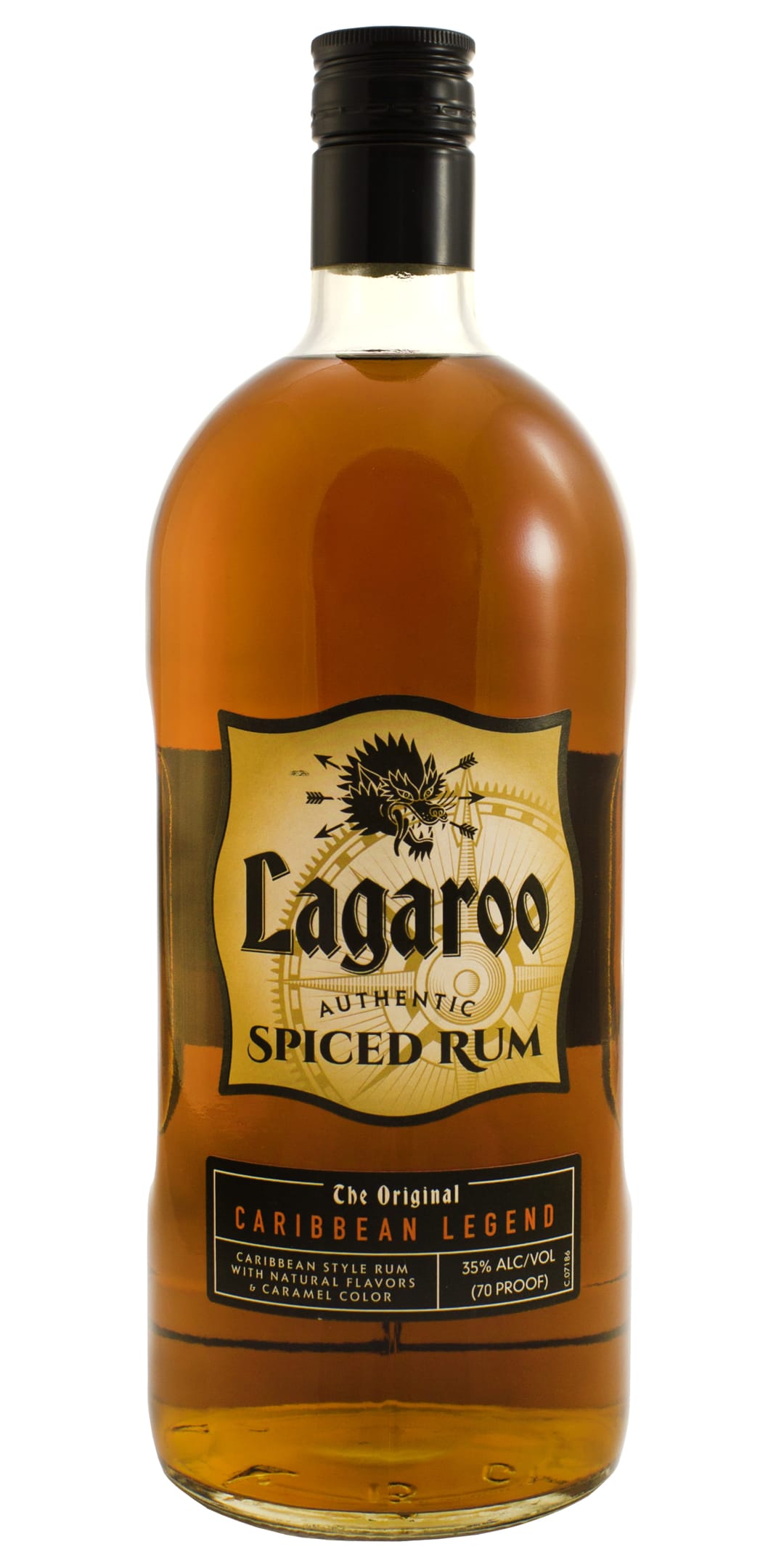 Lagaroo Spiced Rum 1.75l 70 Proof