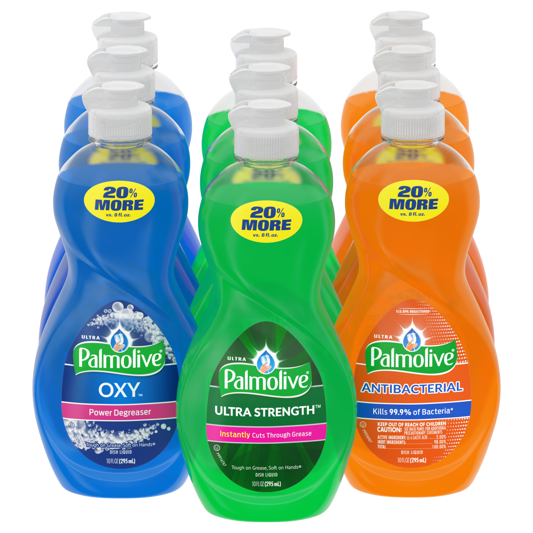 Palmolive Palmolive Dish soap Variety Pack - 1 Ounce (9 Pack), Total of 9 Fluid Ounce, 9 Fl Oz