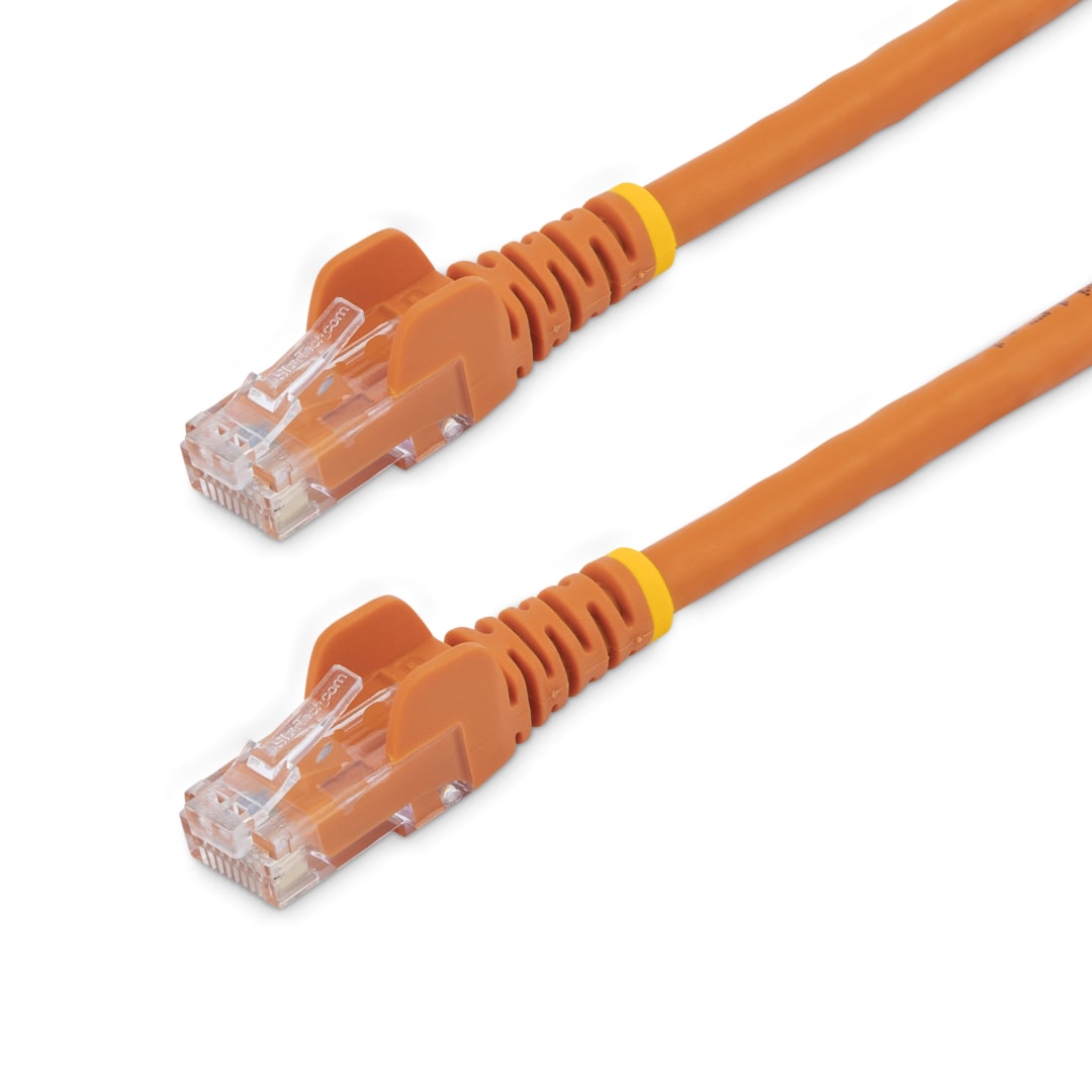 75 ft Orange Cat6 UTP Snagless Patch Cable
