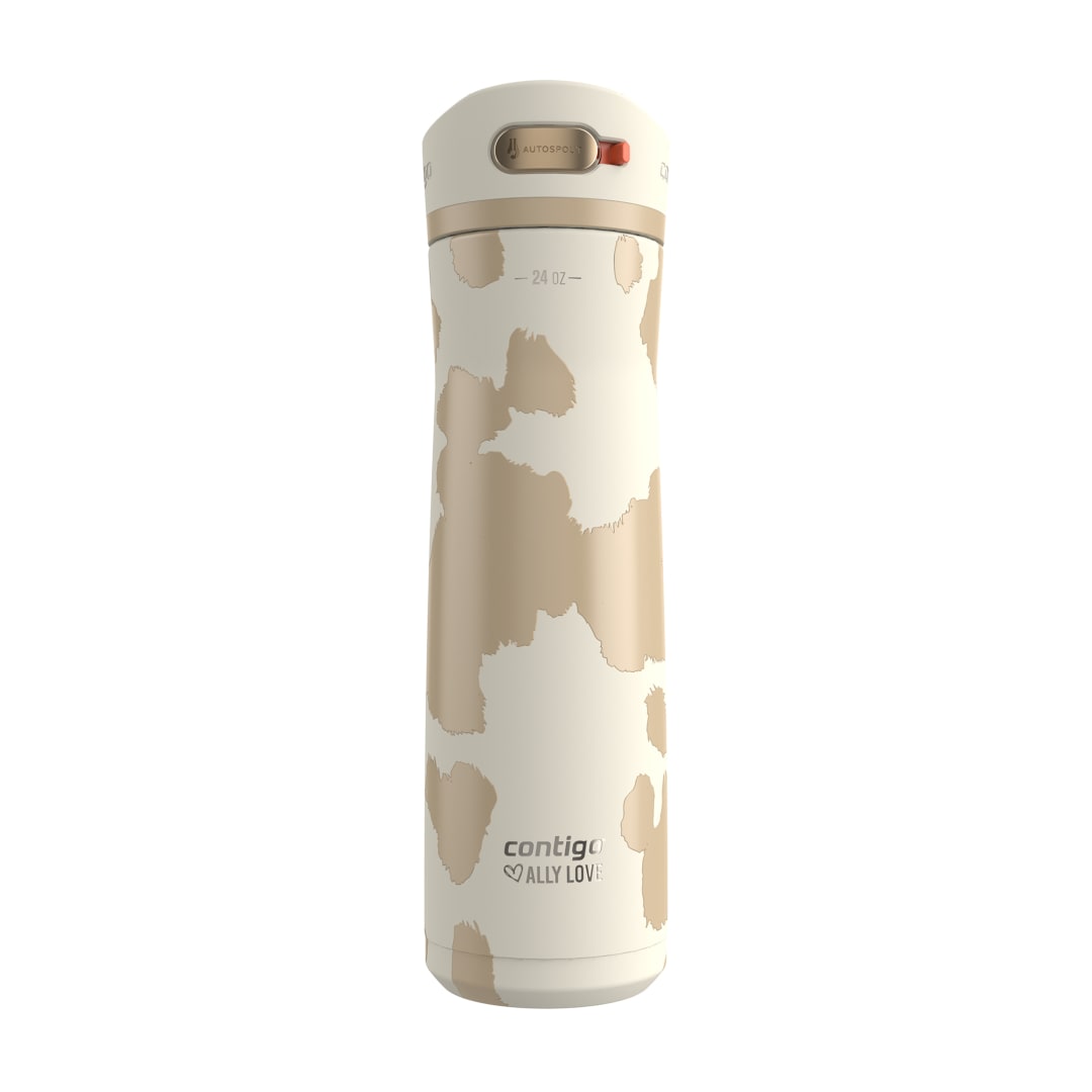 Contigo® Ashland Chill 2.0 Stainless Steel Water Bottle with AUTOSPOUT® Lid, 24oz, Oatmilk