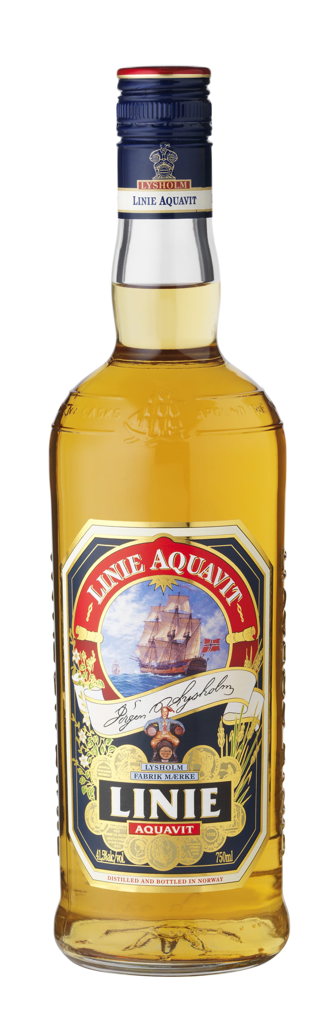 Linie Aquavit 750ml 83 Proof
