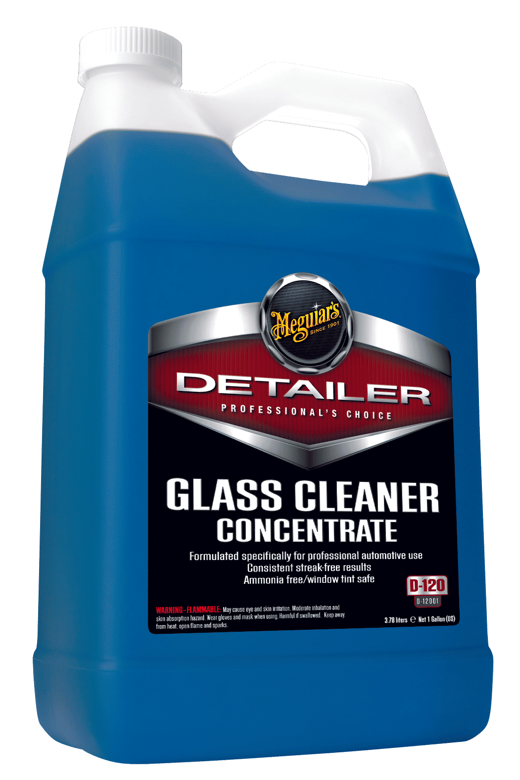 Limpa Vidros Concentrado Meguiar's® D120, 3.78 litros, PND12001