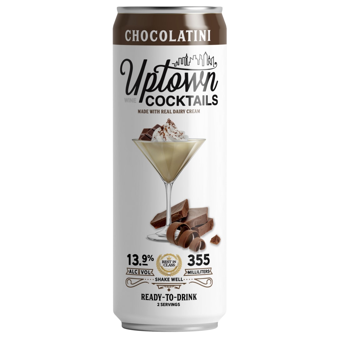 Uptown Chocolatini Wine Cocktail 355ml 27.8 Proof