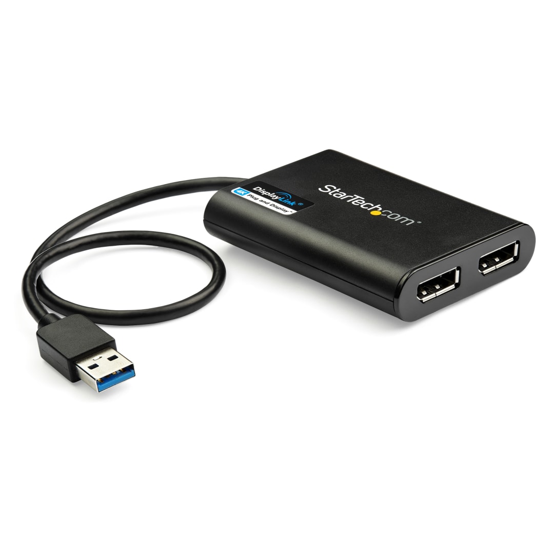 USB 5Gbps to Dual DisplayPort Converter