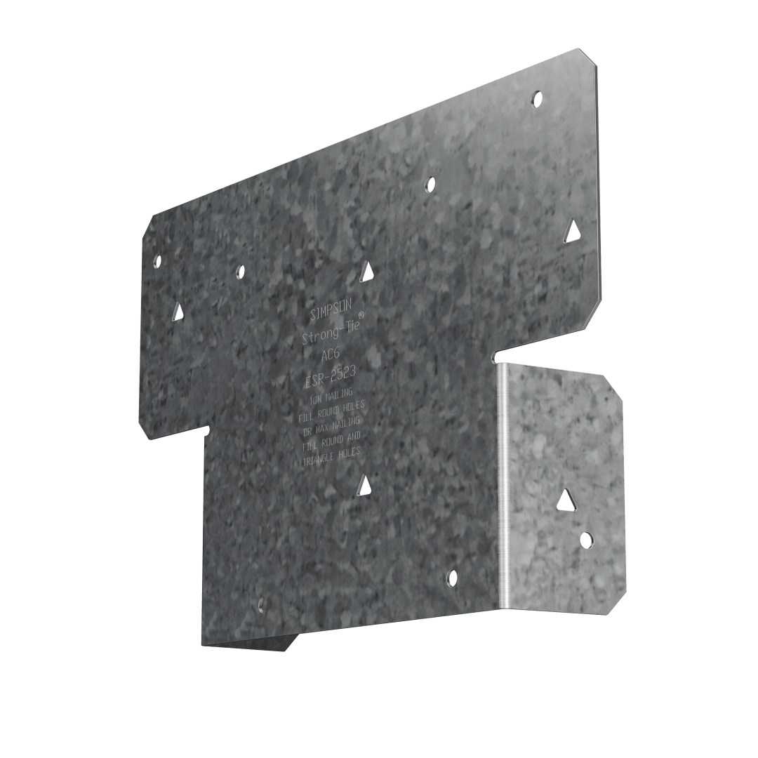 Simpson Strong-Tie AC6SS AC Stainless-Steel Adjustable Post Cap for 6x (Pack of 20)