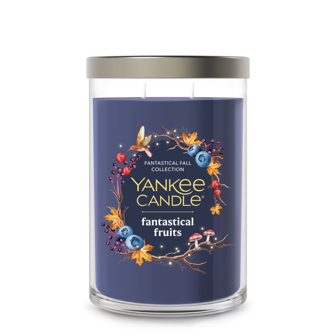 Yankee Candle Fantastical Fruits Large Tumbler Scented Candles, 20 oz