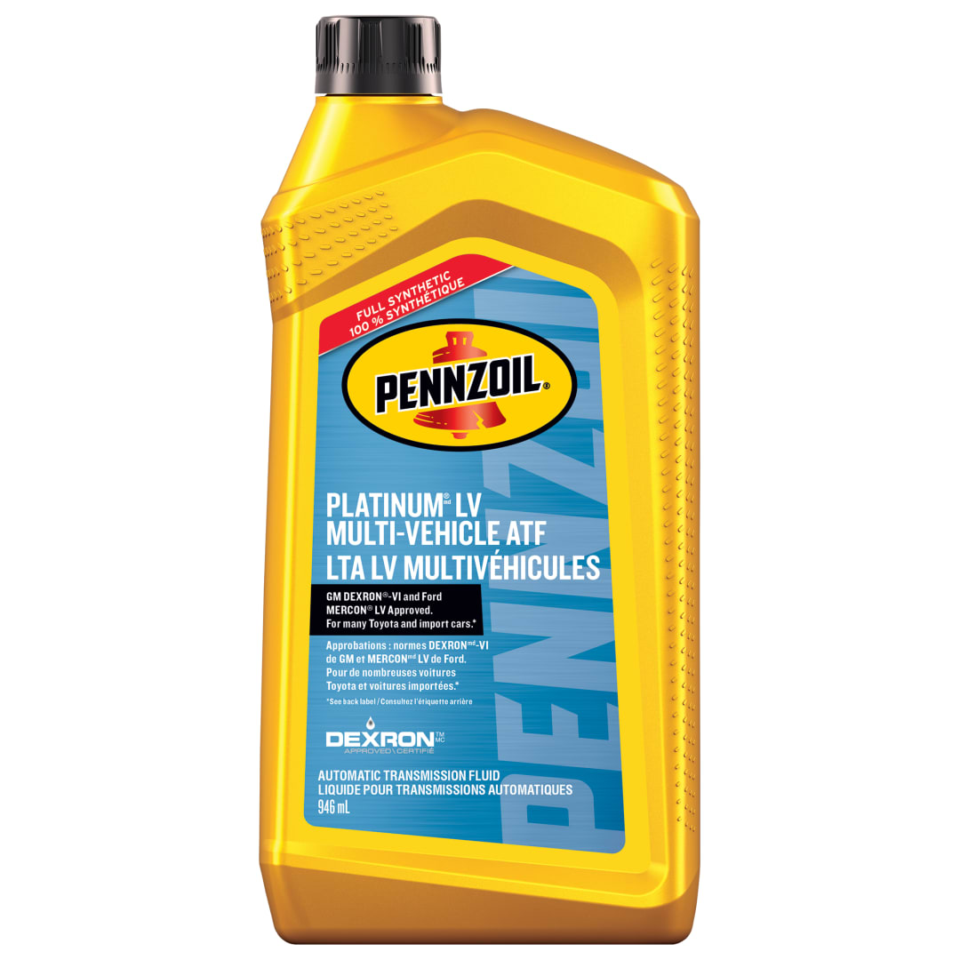 Pennzoil Platinum LV Multi-Vehicle Automatic Transmission Fluid, 1 Quart