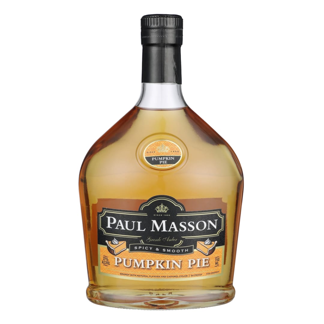 Paul Masson Pumpkin Pie Grande Amber Brandy 750ml 54 Proof