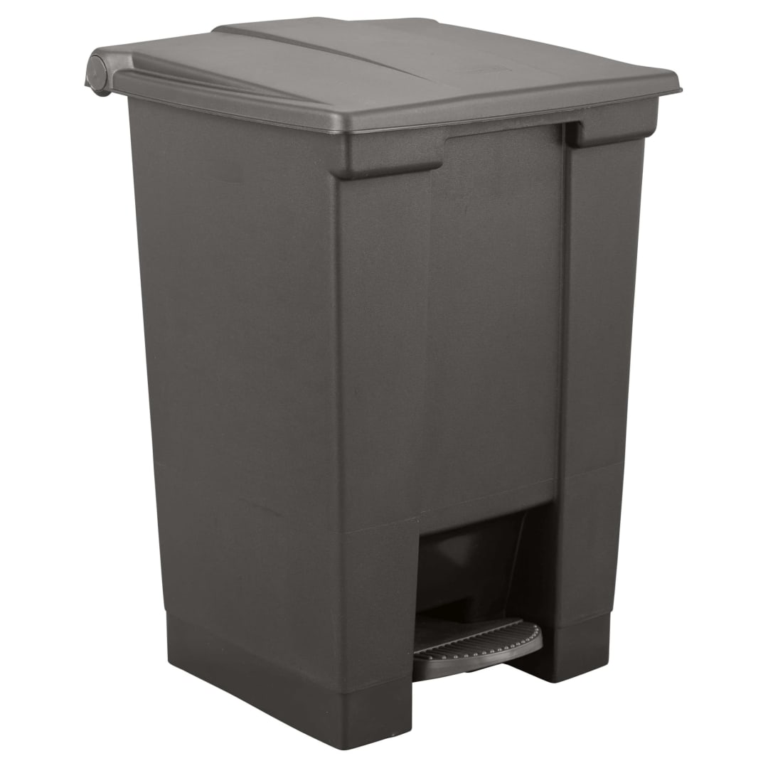 Step-On Container 12 Gal Black