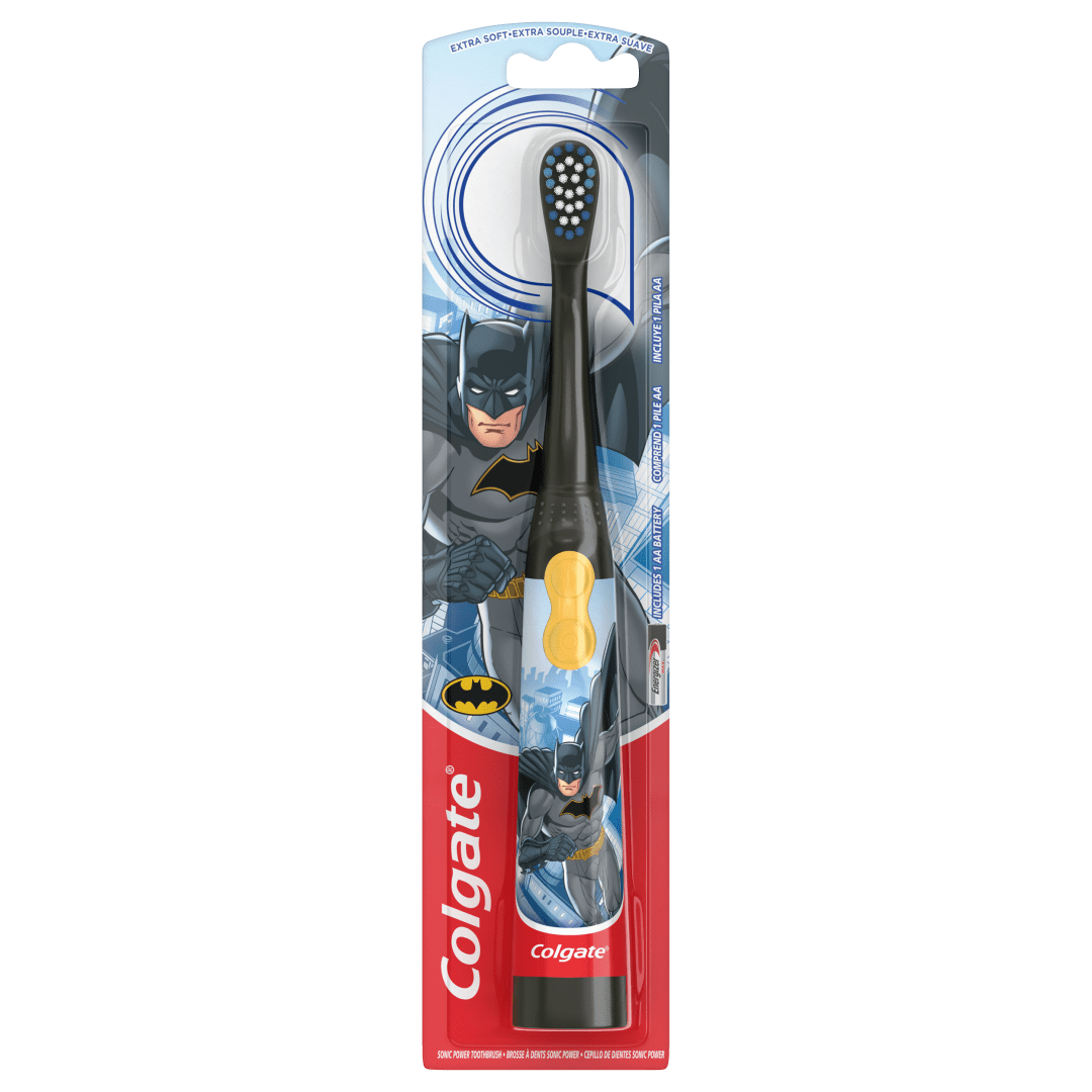 Colgate Kids Powered Toothbrush, Batman, 1 Pack