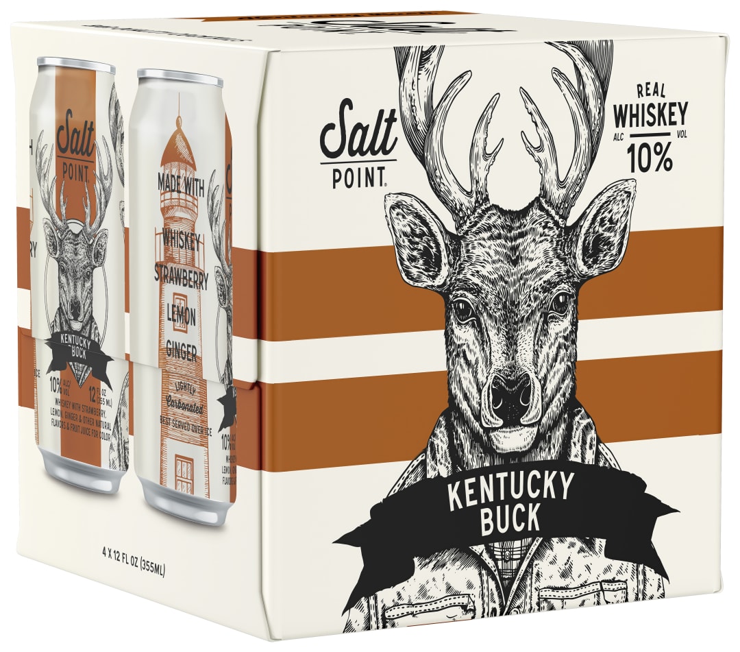 Salt Point Kentucky Buck Canned Cocktail 4-Pack